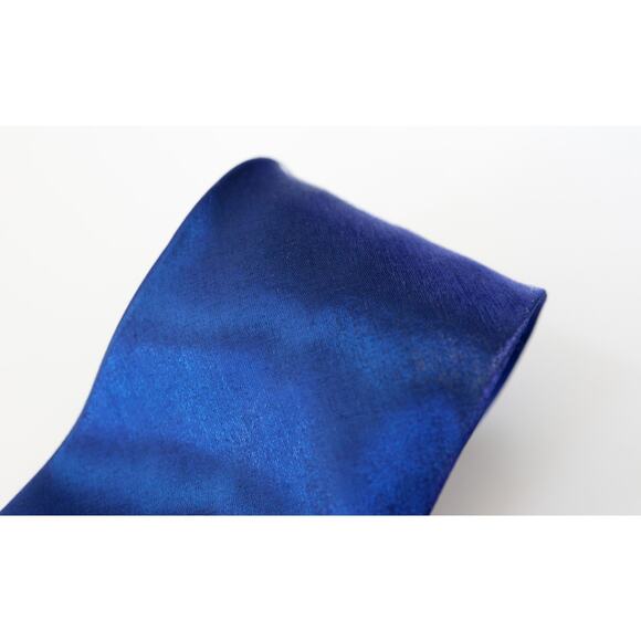 VTG 90s Le Monde Iridescent Necktie Business Corporate Wedding Classic Grandpa - Picture 8 of 14